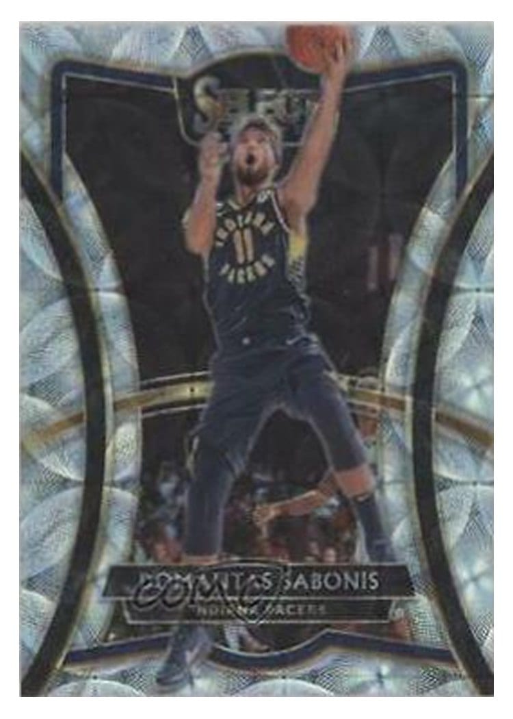 2019-20 Panini Select Base Set Domantas Sabonis #186 card