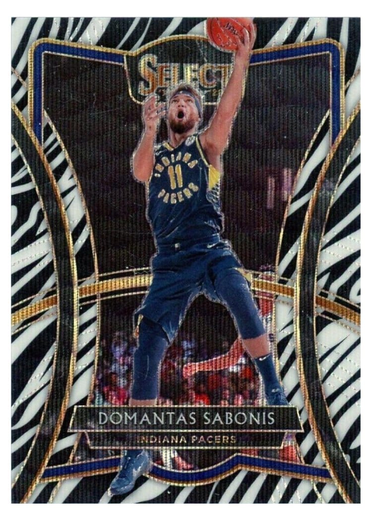 2019-20 Panini Select Base Set Domantas Sabonis #186 card