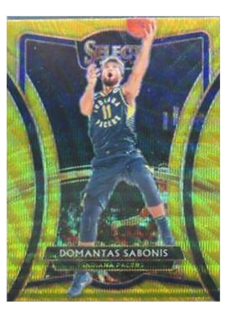 2019-20 Panini Select Base Set Domantas Sabonis #186 card