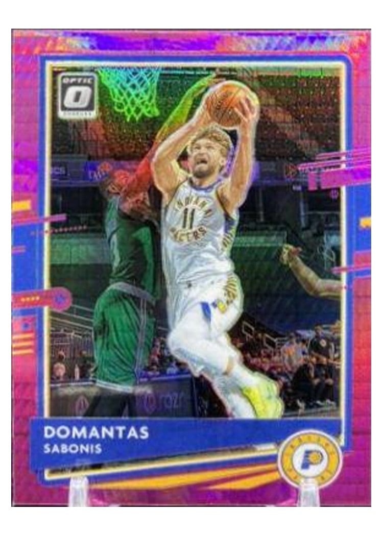 2020-21 Donruss Optic Base Set Domantas Sabonis #142 card
