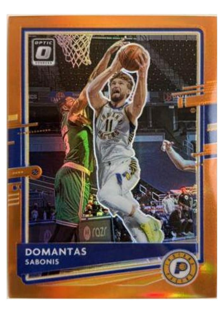 2020-21 Donruss Optic Base Set Domantas Sabonis #142 card
