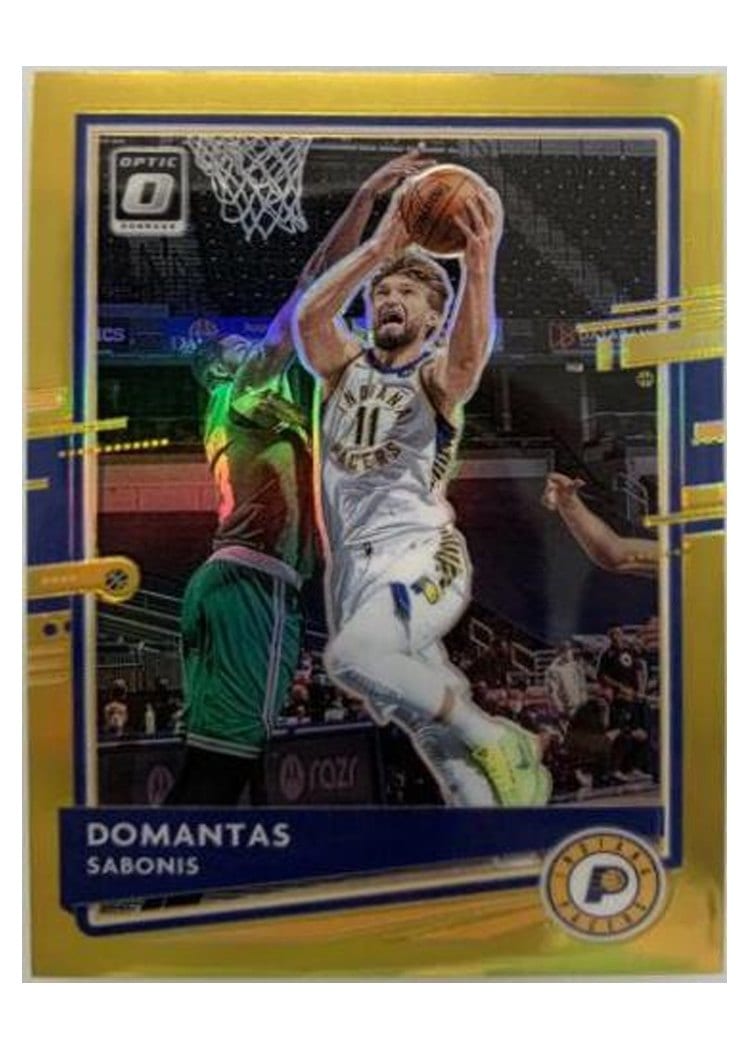2020-21 Donruss Optic Base Set Domantas Sabonis #142 card