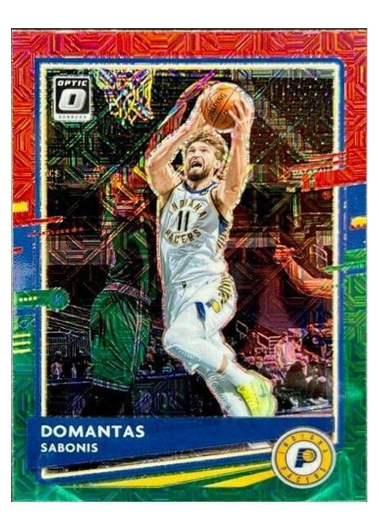 2020-21 Donruss Optic Base Set Domantas Sabonis #142 card