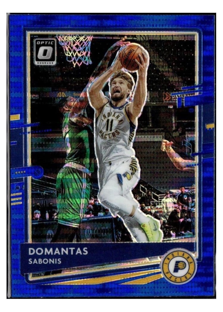 2020-21 Donruss Optic Base Set Domantas Sabonis #142 card