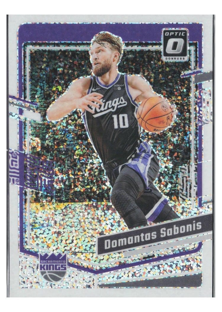 2020-21 Donruss Optic Base Set Domantas Sabonis #142 card