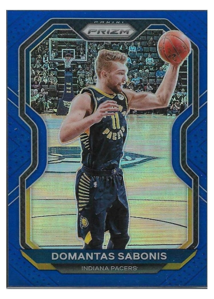 2020-21 Panini Prizm Base Set Domantas Sabonis #23 card