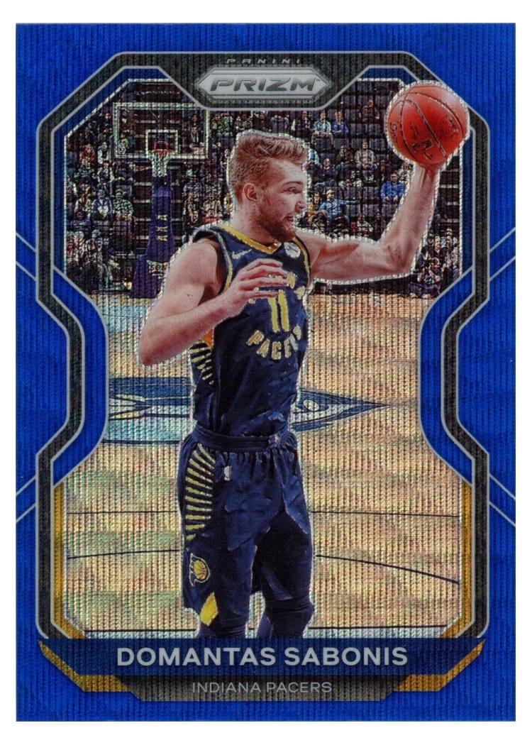 2020-21 Panini Prizm Base Set Domantas Sabonis #23 card