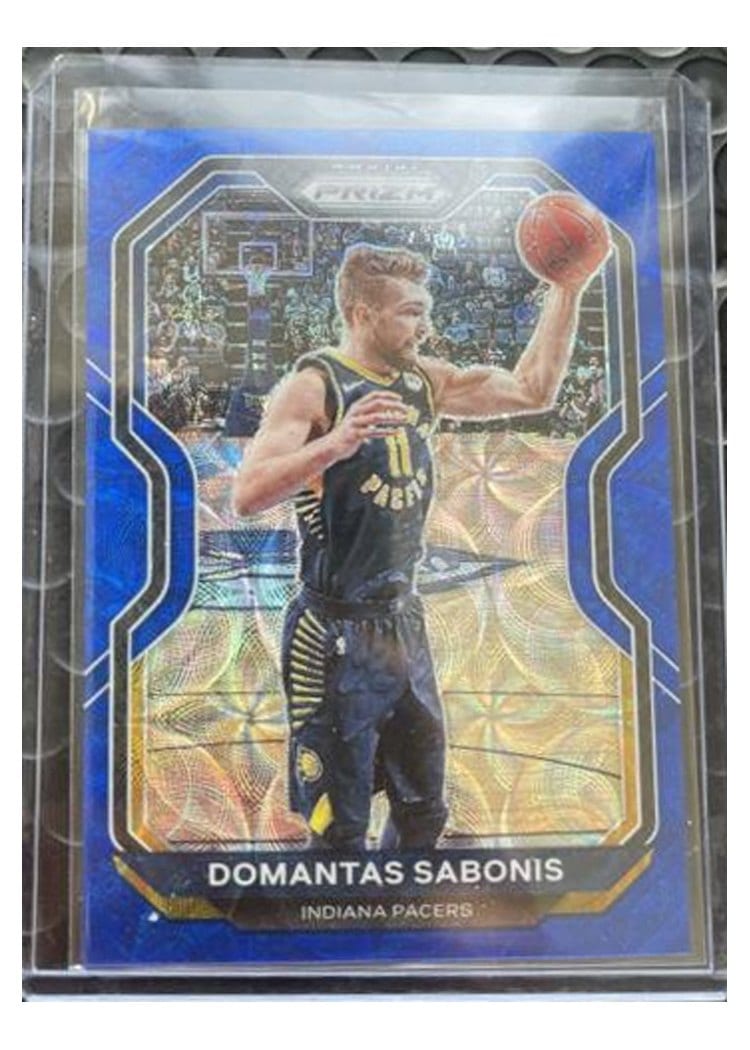2020-21 Panini Prizm Base Set Domantas Sabonis #23 card