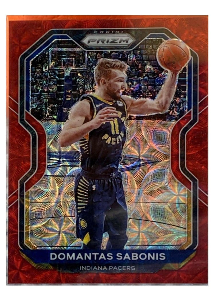 2020-21 Panini Prizm Base Set Domantas Sabonis #23 card