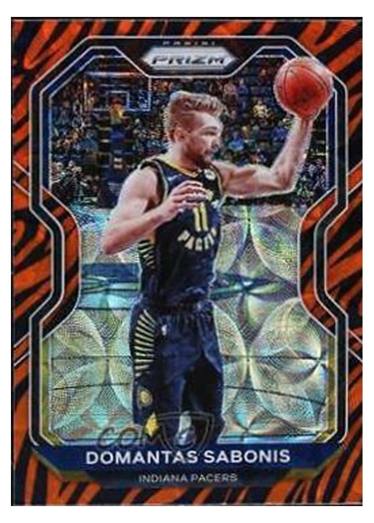 2020-21 Panini Prizm Base Set Domantas Sabonis #23 card