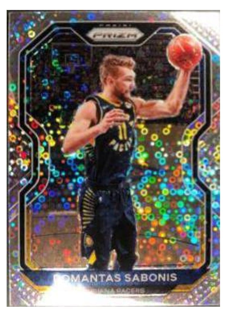 2020-21 Panini Prizm Base Set Domantas Sabonis #23 card
