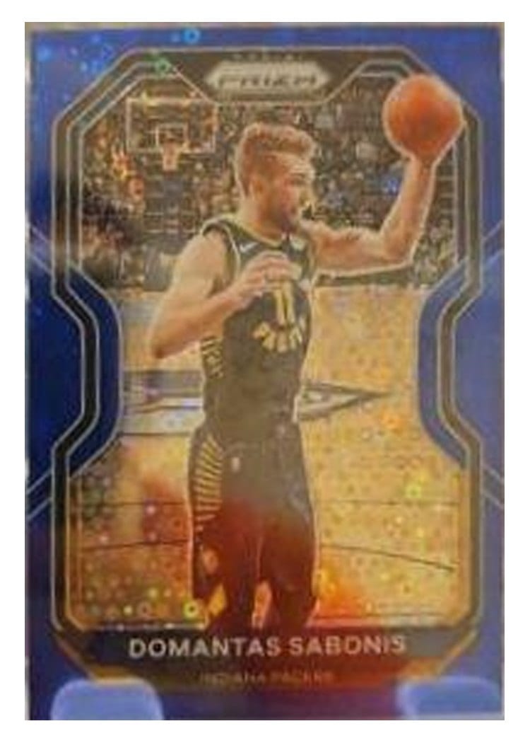 2020-21 Panini Prizm Base Set Domantas Sabonis #23 card