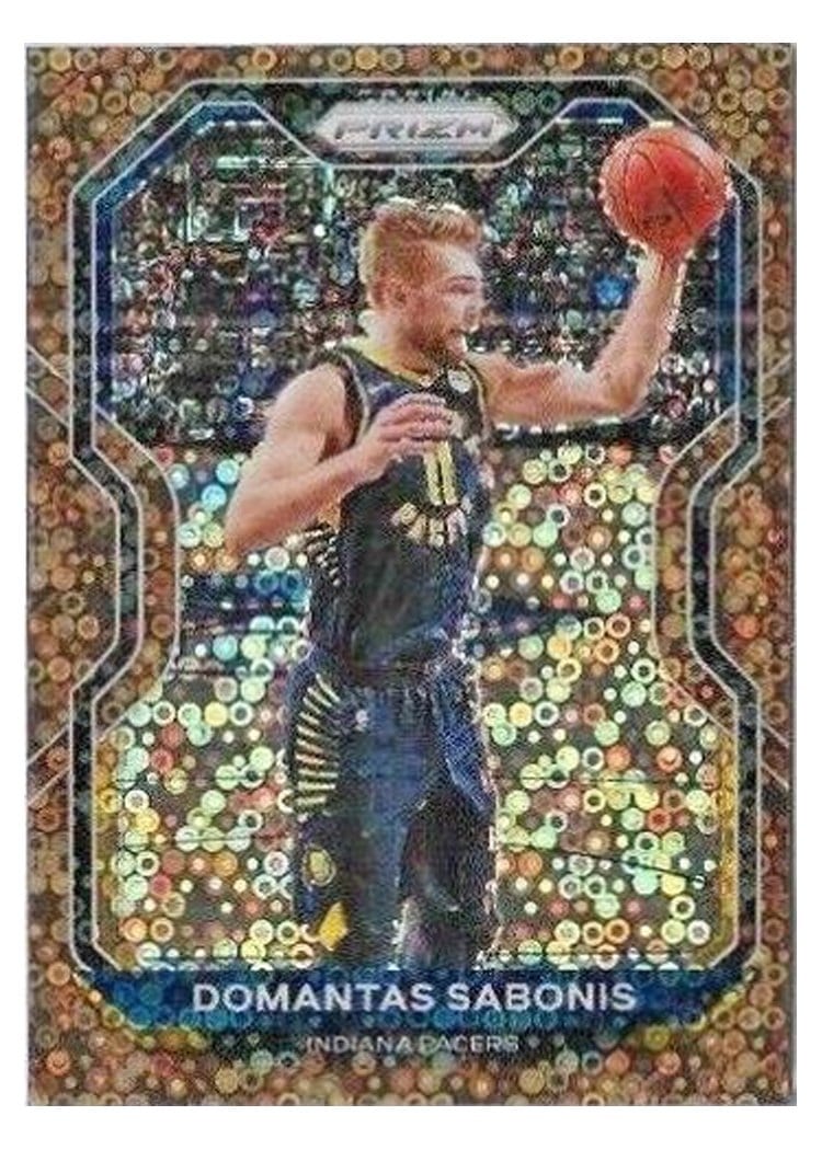 2020-21 Panini Prizm Base Set Domantas Sabonis #23 card
