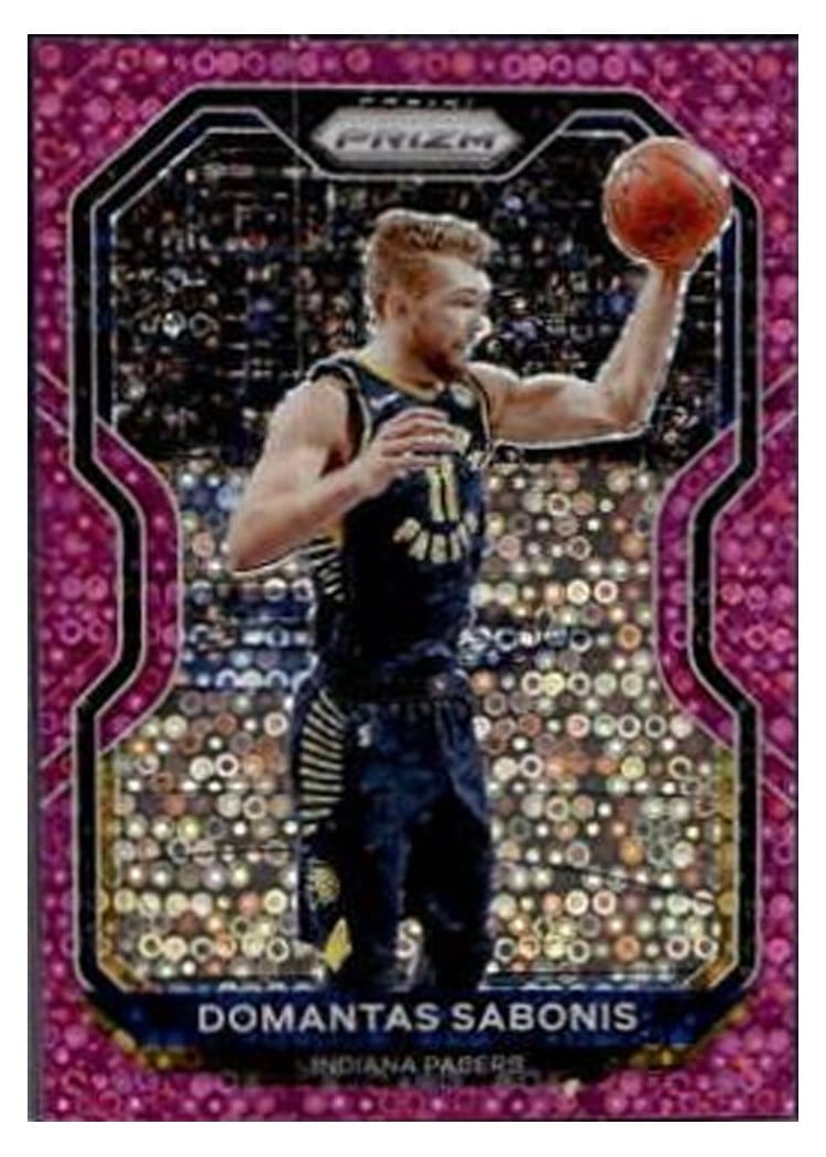 2020-21 Panini Prizm Base Set Domantas Sabonis #23 card
