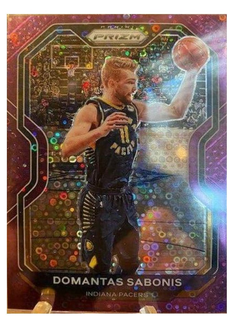 2020-21 Panini Prizm Base Set Domantas Sabonis #23 card
