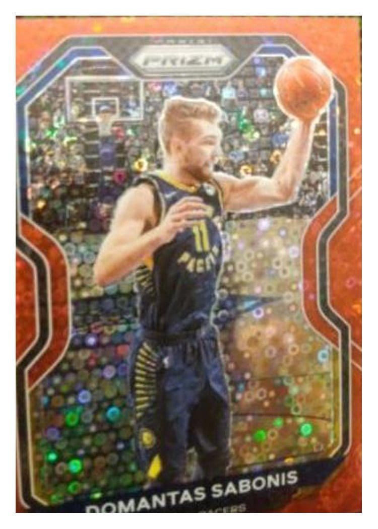 2020-21 Panini Prizm Base Set Domantas Sabonis #23 card