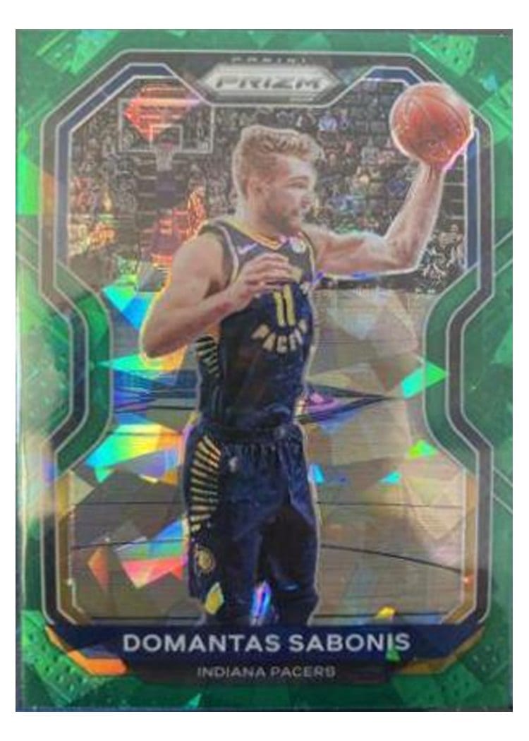 2020-21 Panini Prizm Base Set Domantas Sabonis #23 card