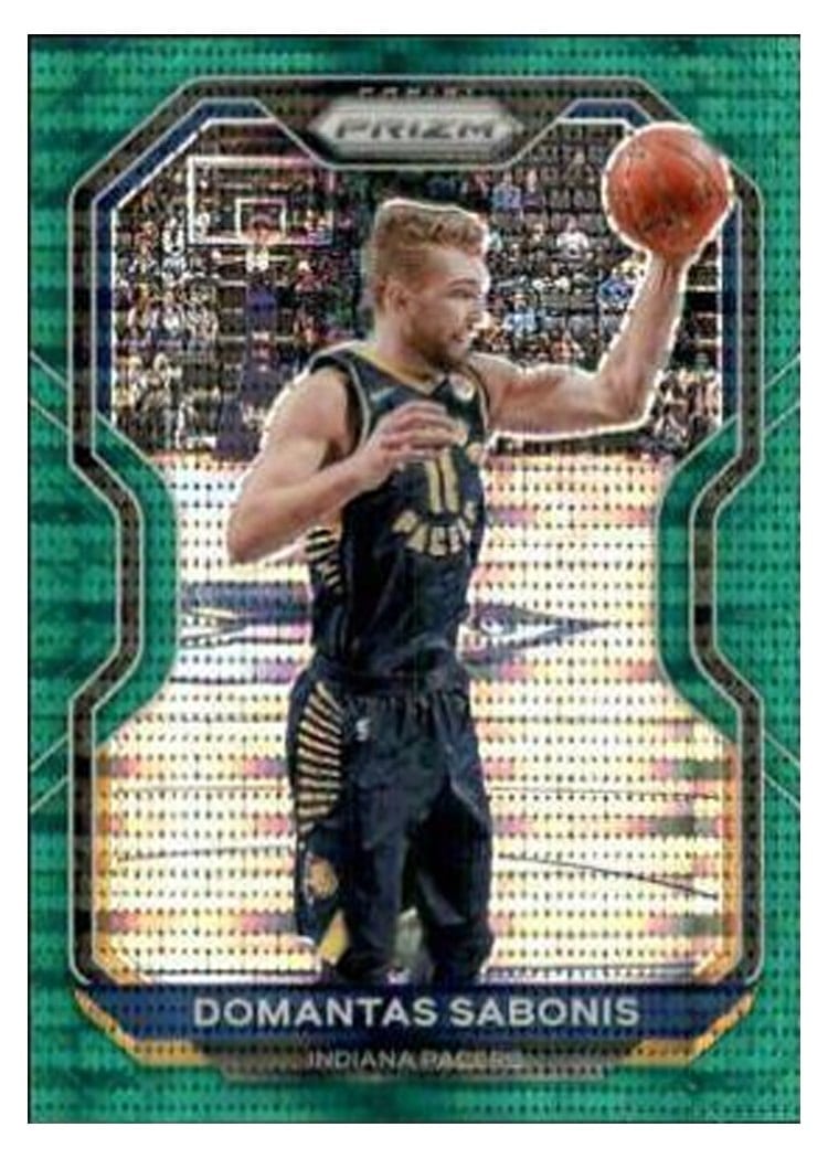 2020-21 Panini Prizm Base Set Domantas Sabonis #23 card