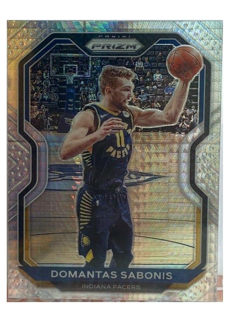 2020-21 Panini Prizm Base Set Domantas Sabonis #23 card