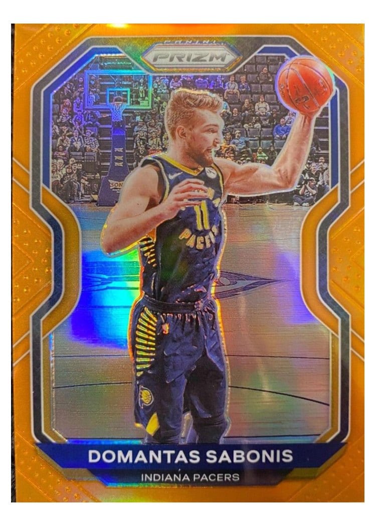 2020-21 Panini Prizm Base Set Domantas Sabonis #23 card