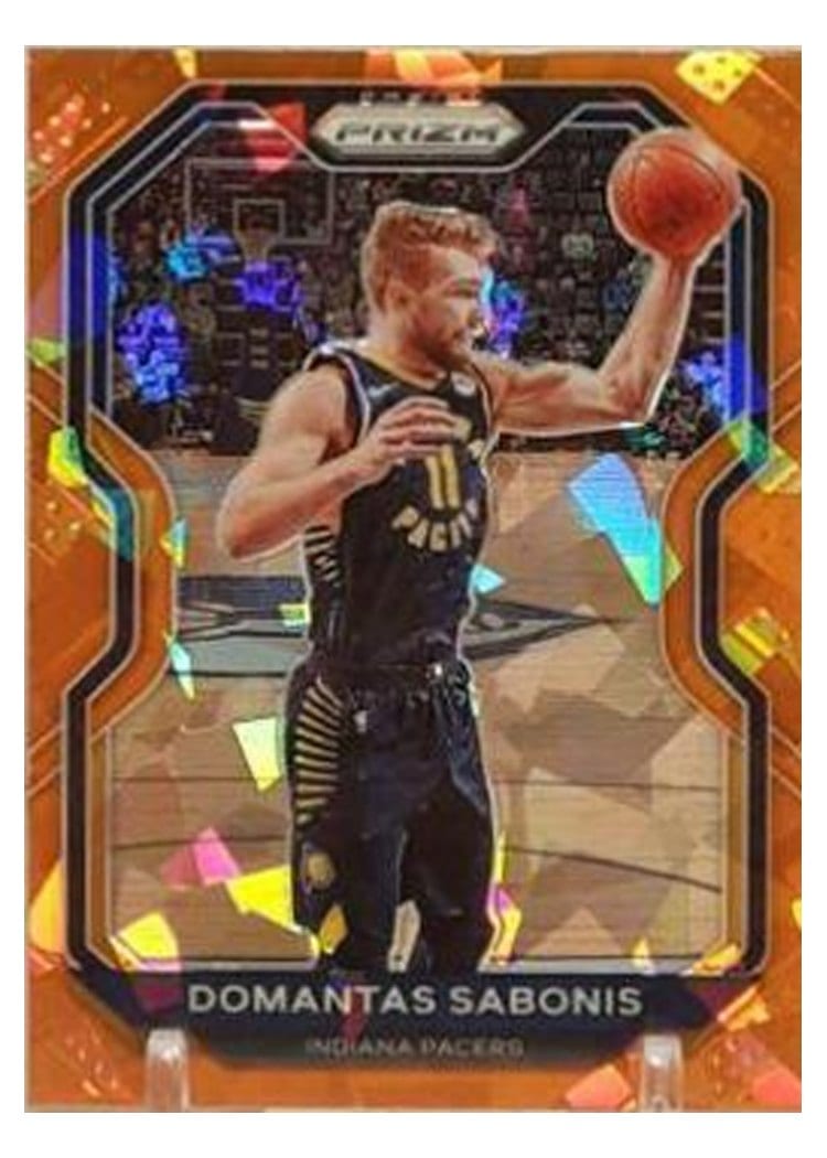 2020-21 Panini Prizm Base Set Domantas Sabonis #23 card