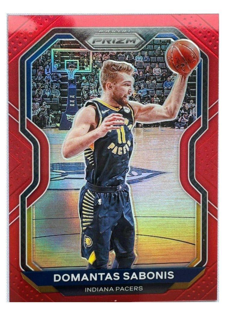2020-21 Panini Prizm Base Set Domantas Sabonis #23 card