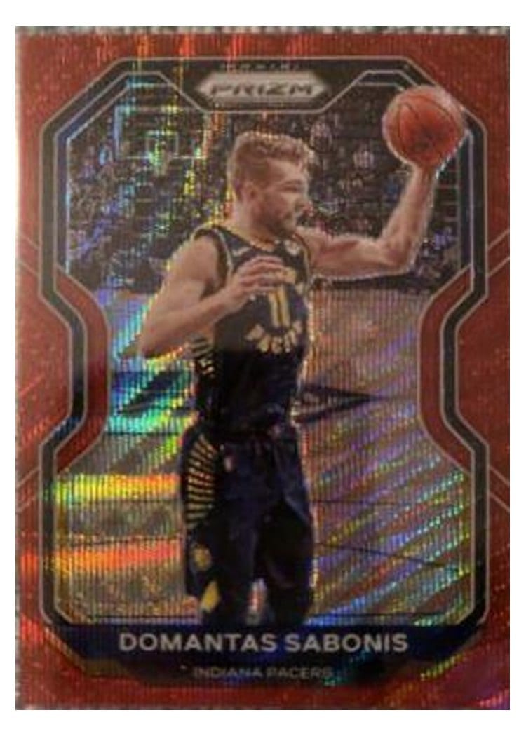 2020-21 Panini Prizm Base Set Domantas Sabonis #23 card