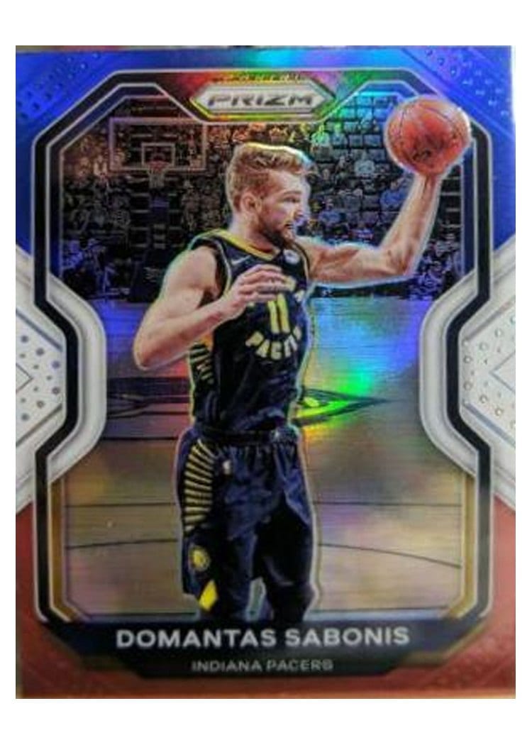 2020-21 Panini Prizm Base Set Domantas Sabonis #23 card