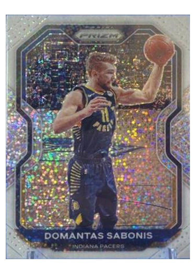 2020-21 Panini Prizm Base Set Domantas Sabonis #23 card