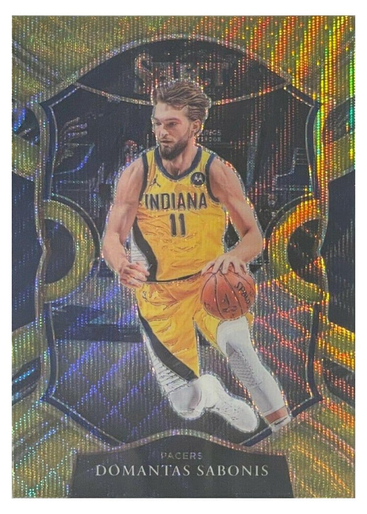 2020-21 Panini Select Base Set Domantas Sabonis #56 card