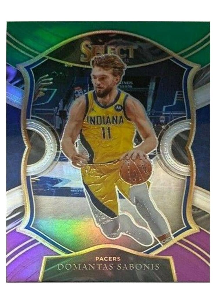 2020-21 Panini Select Base Set Domantas Sabonis #56 card