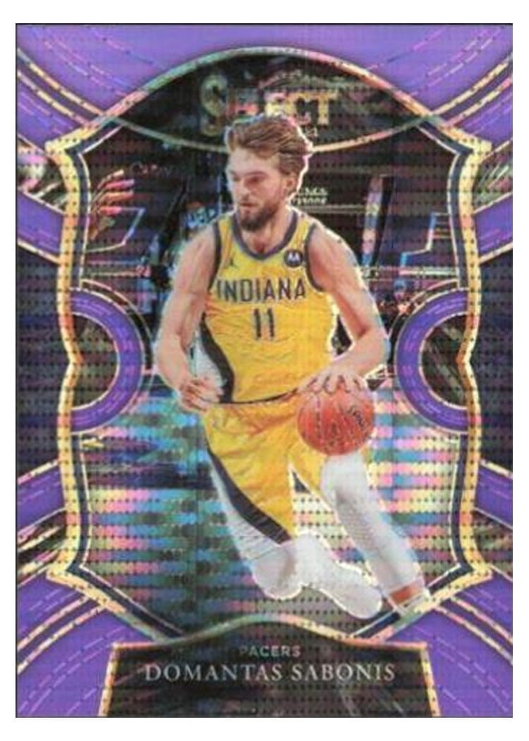 2020-21 Panini Select Base Set Domantas Sabonis #56 card