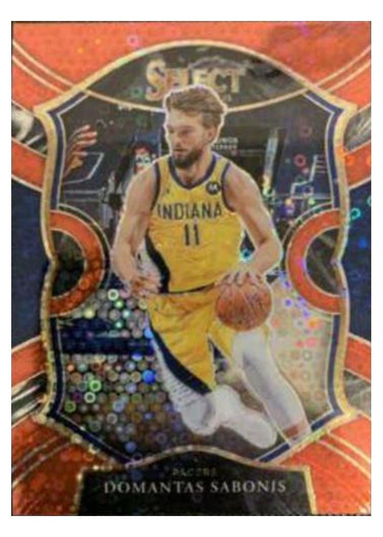 2020-21 Panini Select Base Set Domantas Sabonis #56 card