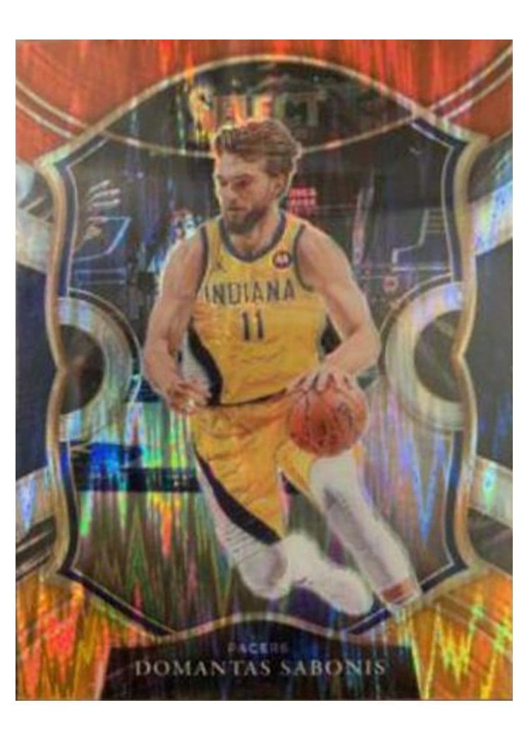 2020-21 Panini Select Base Set Domantas Sabonis #56 card
