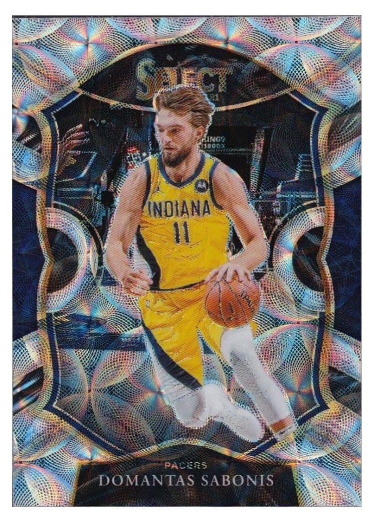 2020-21 Panini Select Base Set Domantas Sabonis #56 card