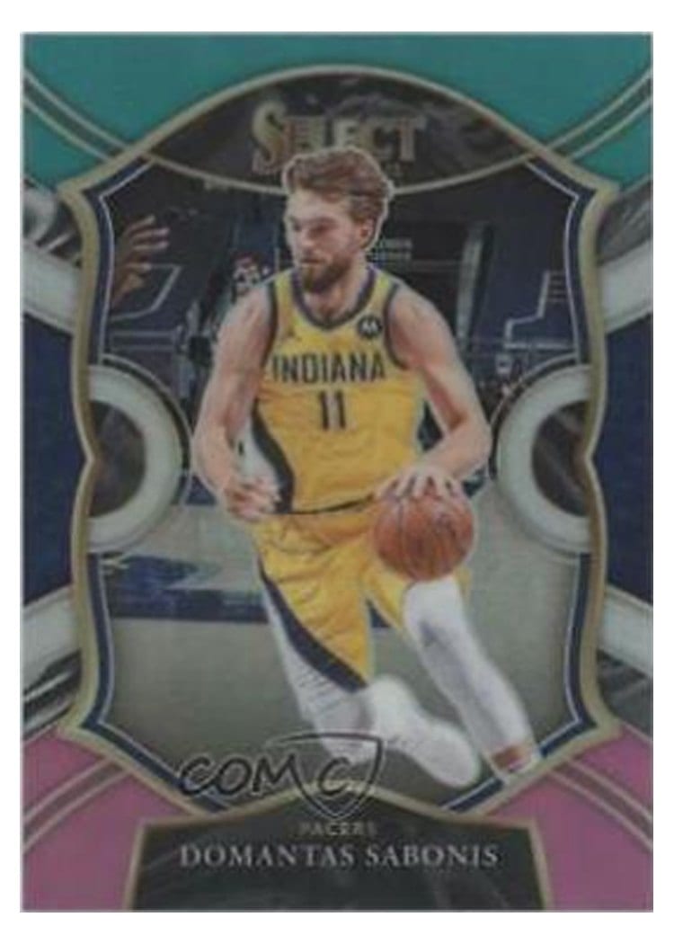 2020-21 Panini Select Base Set Domantas Sabonis #56 card