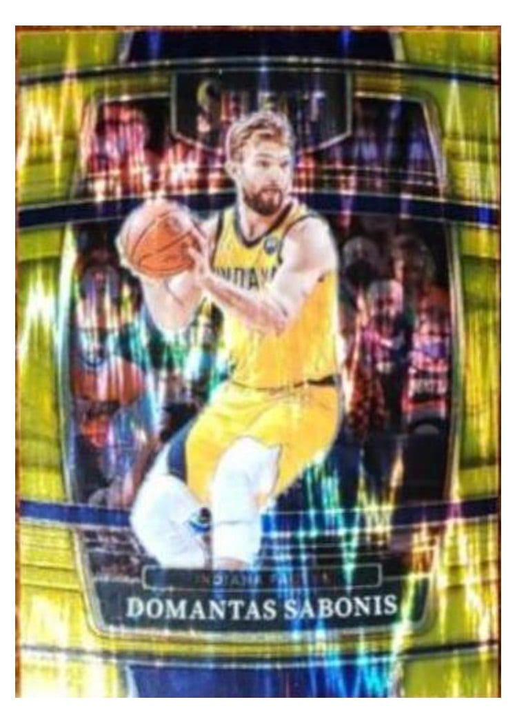 2021-22 Panini Select Base Set Domantas Sabonis #73 card