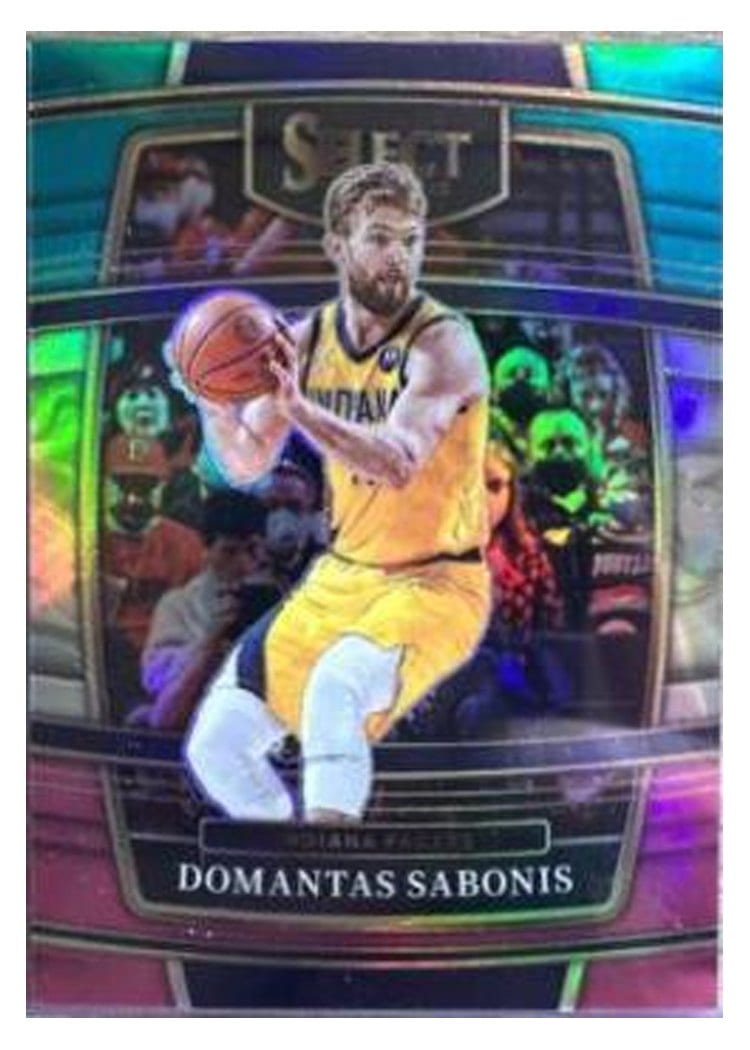2021-22 Panini Select Base Set Domantas Sabonis #73 card
