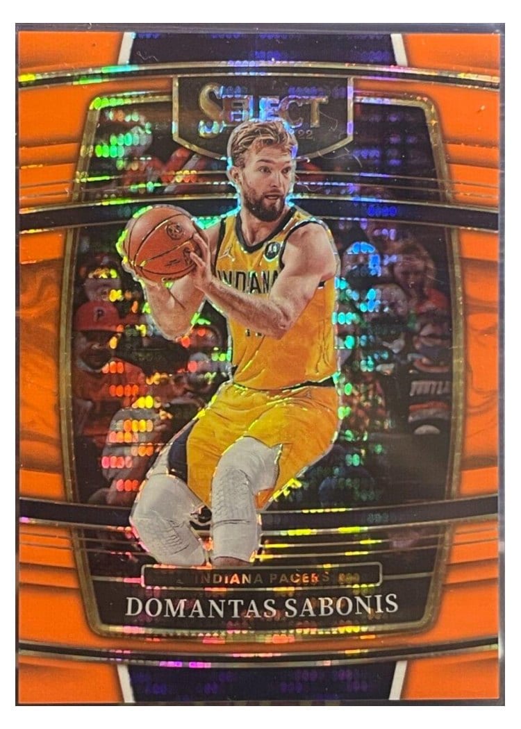 2021-22 Panini Select Base Set Domantas Sabonis #73 card