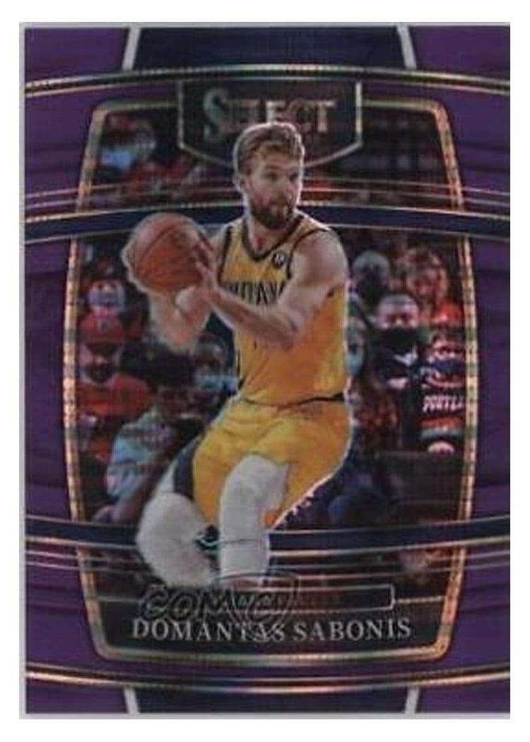 2021-22 Panini Select Base Set Domantas Sabonis #73 card