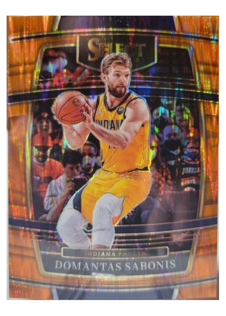 2021-22 Panini Select Base Set Domantas Sabonis #73 card
