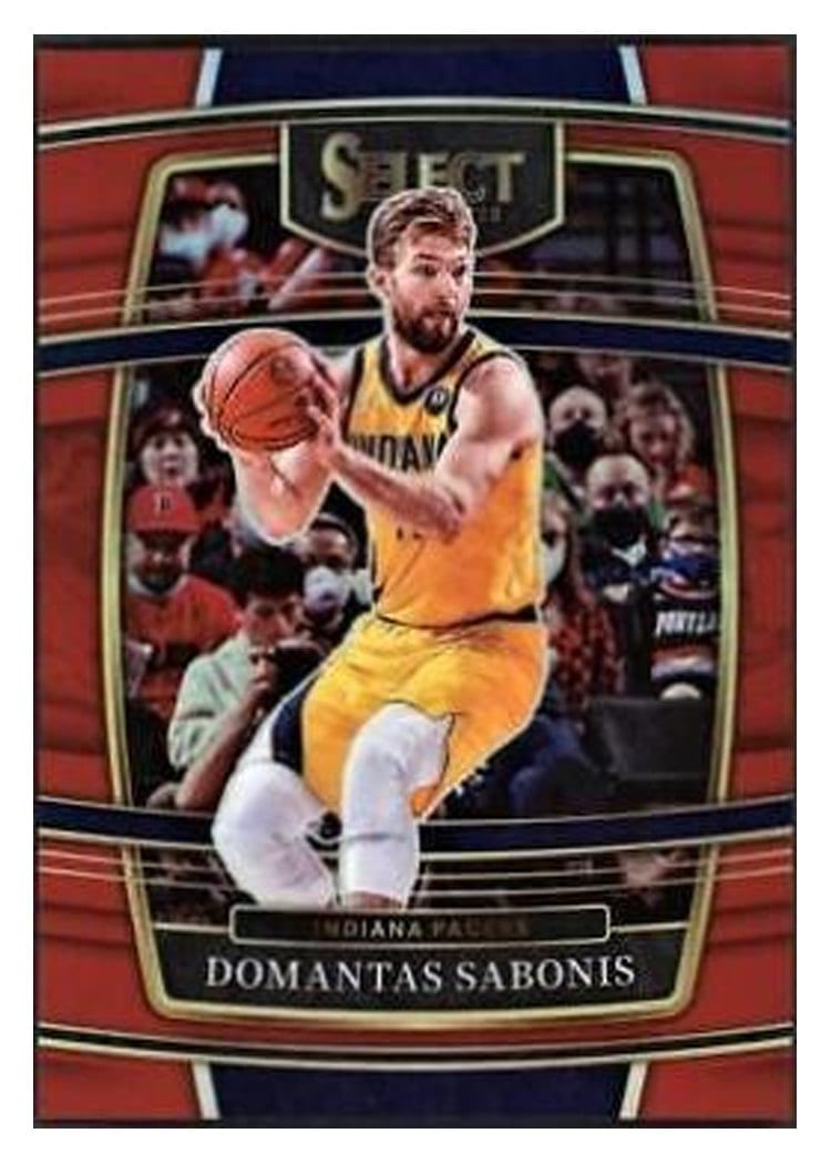 2021-22 Panini Select Base Set Domantas Sabonis #73 card