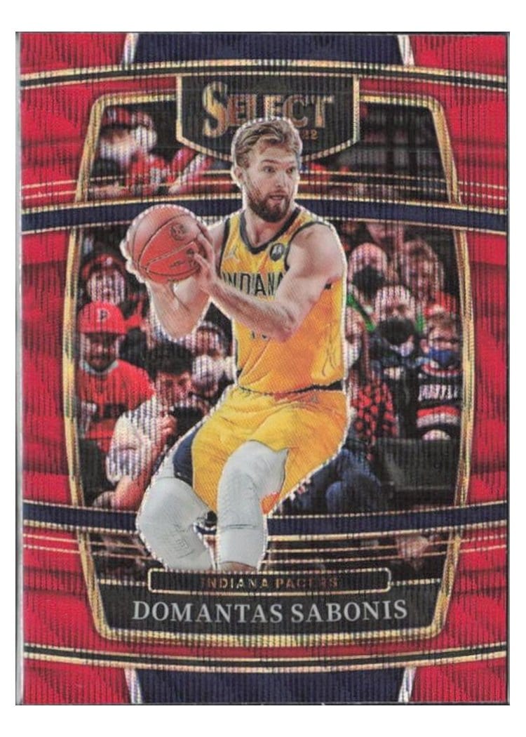 2021-22 Panini Select Base Set Domantas Sabonis #73 card