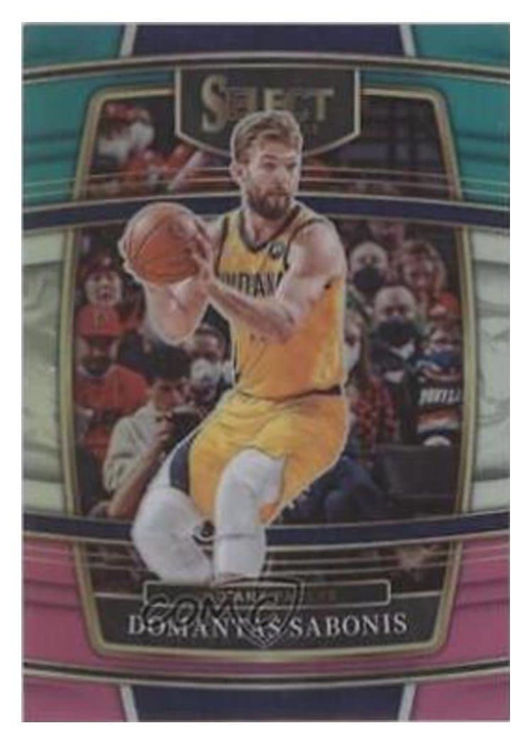 2021-22 Panini Select Base Set Domantas Sabonis #73 card