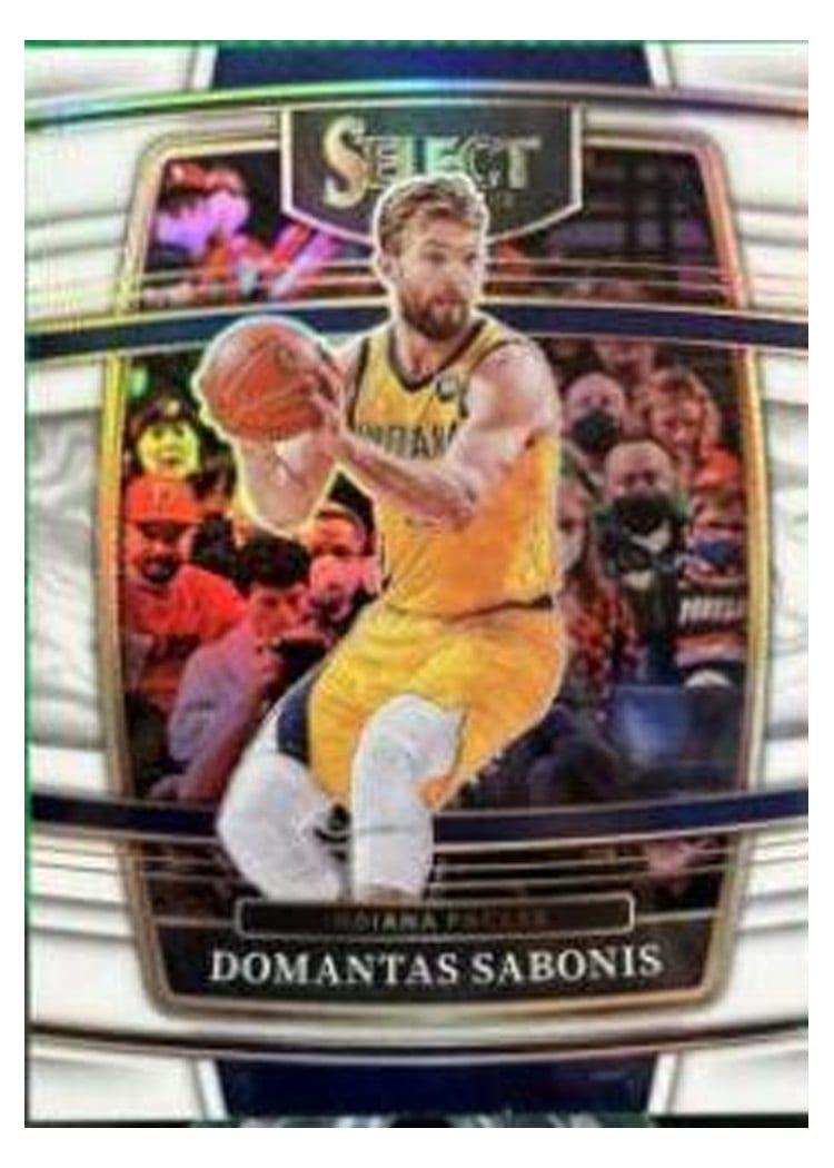 2021-22 Panini Select Base Set Domantas Sabonis #73 card