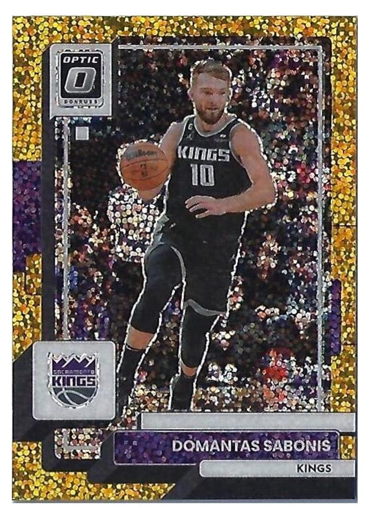 2022-23 Donruss Optic Base Set Domantas Sabonis #117 card