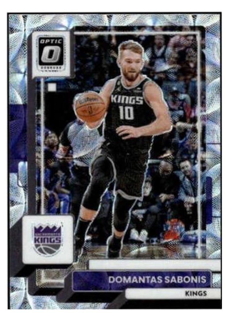 2022-23 Donruss Optic Base Set Domantas Sabonis #117 card
