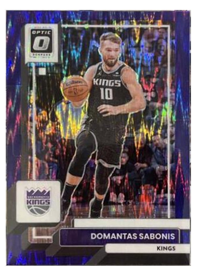 2022-23 Donruss Optic Base Set Domantas Sabonis #117 card