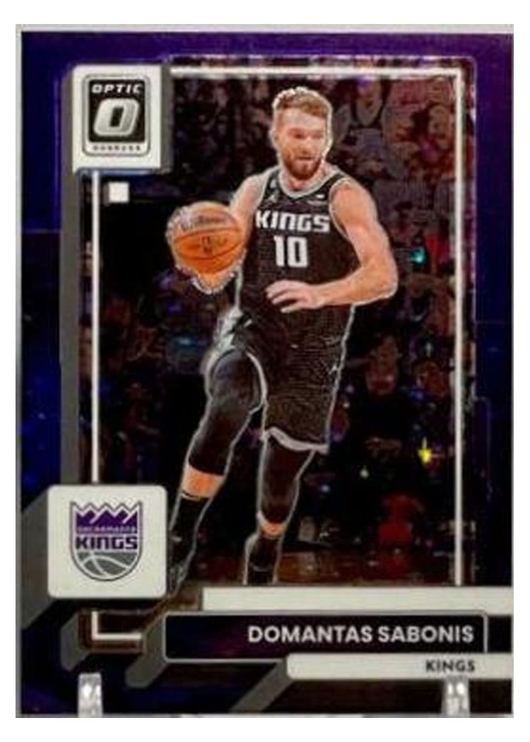 2022-23 Donruss Optic Base Set Domantas Sabonis #117 card