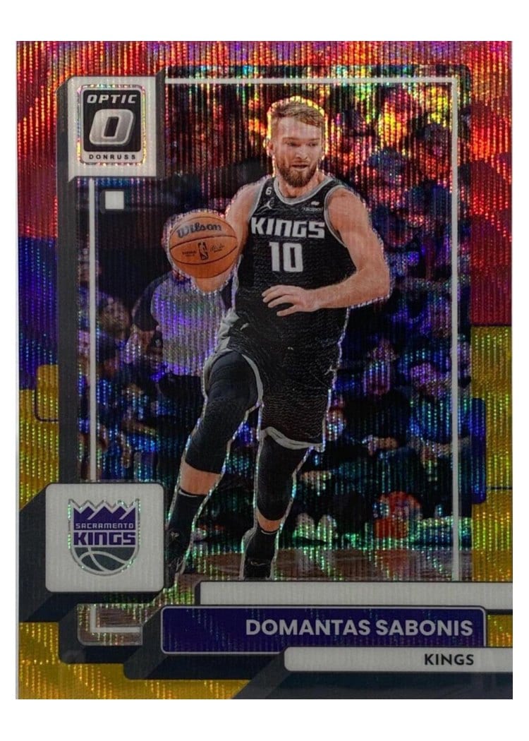 2022-23 Donruss Optic Base Set Domantas Sabonis #117 card